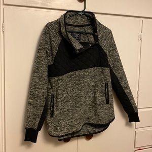 A&F Collared Button Fleece- Never Worn